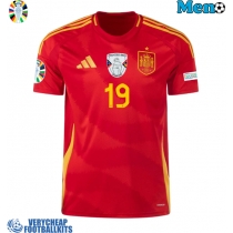 Spain Lamine Yamal #19 Replica Home Shirt Euro 2024 Short Sleeve